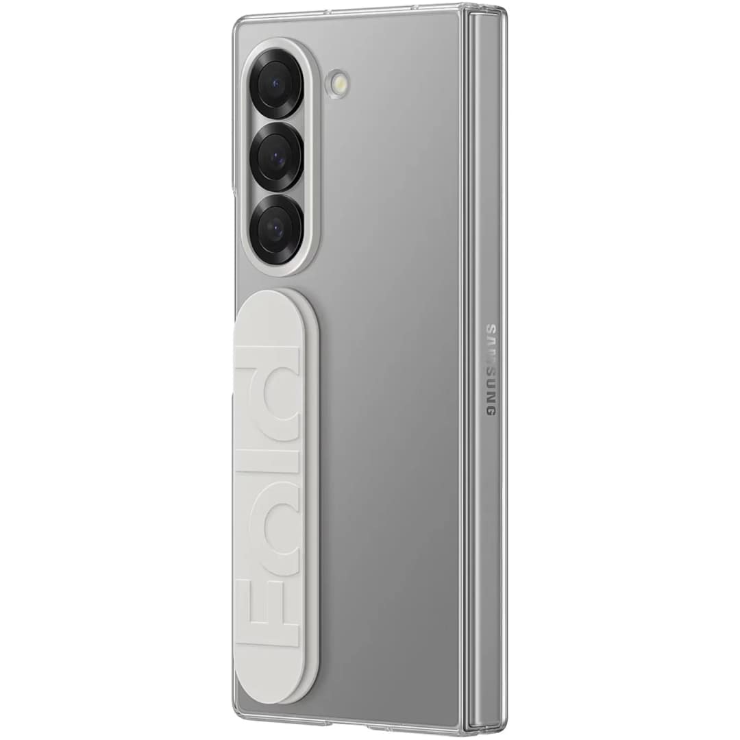 Чехол Samsung Grip Case для Galaxy Z Fold6, Clear — фото 2