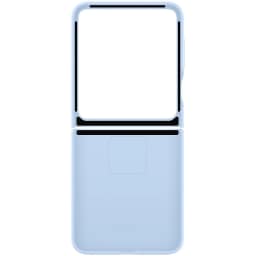 Чехол Samsung Silicone Case with Ring для Galaxy Z Flip6, Light Blue — фото 6