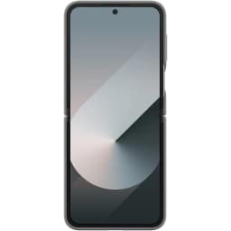 Чехол Samsung Silicone Case with Ring для Galaxy Z Flip6, Gray — фото 5