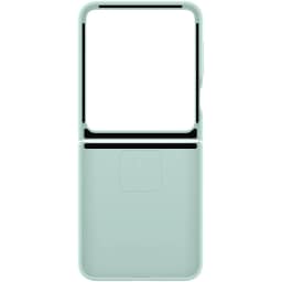 Чехол Samsung Silicone Case with Ring для Galaxy Z Flip6, Mint Green — фото 6