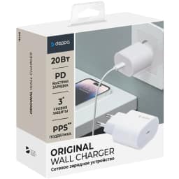 Сетевое зарядное устройство Deppa 20W USB-C 11448 — фото 2