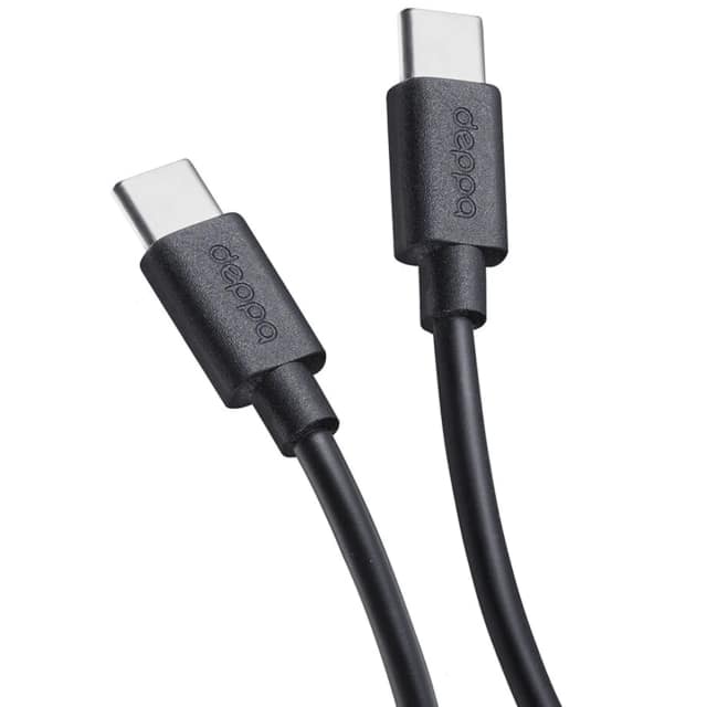 Кабель Deppa USB-C USB-C 1 2m 72302 Black