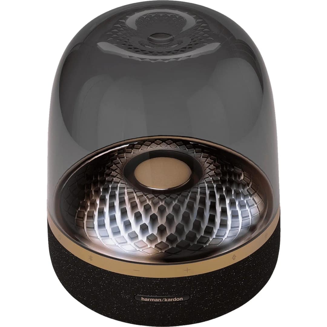 Портативная акустика Harman Kardon Aura Studio 4, Black/Gold — фото 2