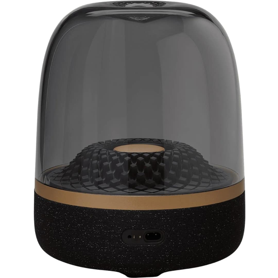 Портативная акустика Harman Kardon Aura Studio 4, Black/Gold — фото 3