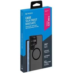 Чехол Deppa Silk Frost MagSafe для Samsung Galaxy S25 Ultra 84267 Black — фото 2