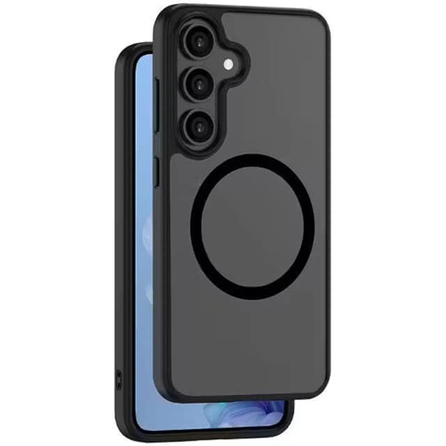 Чехол Deppa Silk Frost MagSafe для Samsung Galaxy S25 Plus 84265 Black