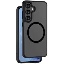 Чехол Deppa Silk Frost MagSafe для Samsung Galaxy S25 84263 Black — фото 1
