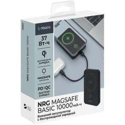 Внешний аккумулятор Deppa NRG MagSafe 10000 mAh 33667 Black — фото 2