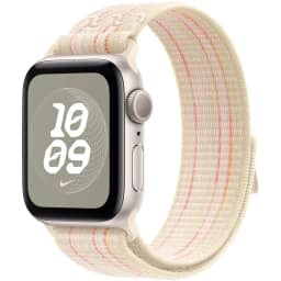 Ремешок Apple Watch 42mm Nike Sport Loop, Starlight/Pink — фото 2