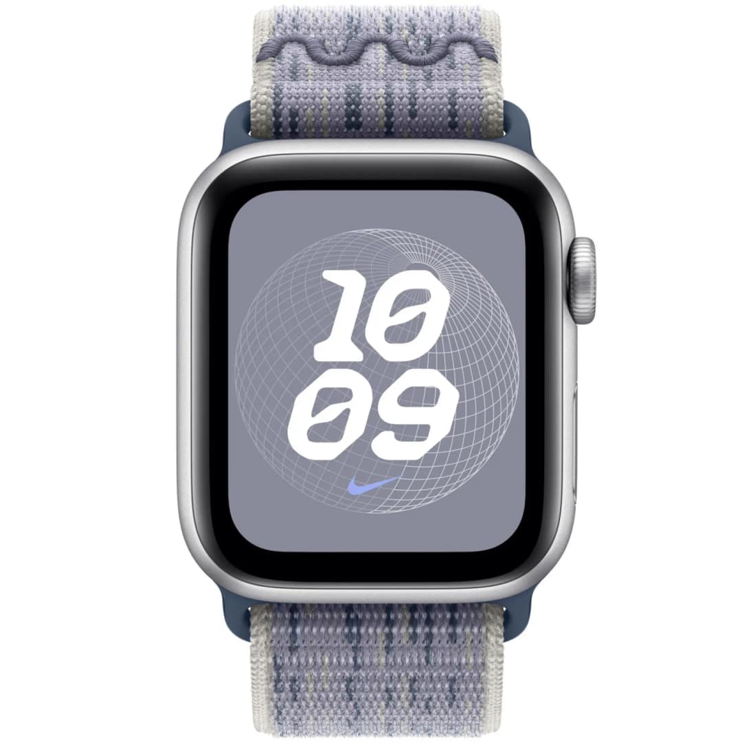 Ремешок Apple Watch 42mm Nike Sport Loop, Grey/Blue — фото 3