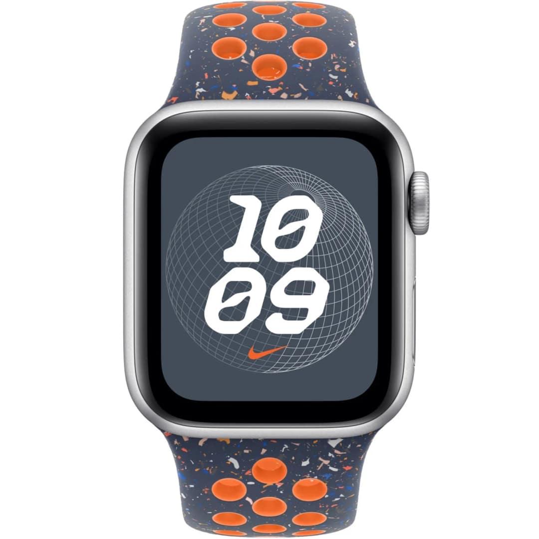 Ремешок Apple Watch 42mm Nike Sport Band M L, Blue Flame — фото 3