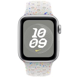 Ремешок Apple Watch 42mm Nike Sport Band M L, Pure Platinum — фото 3