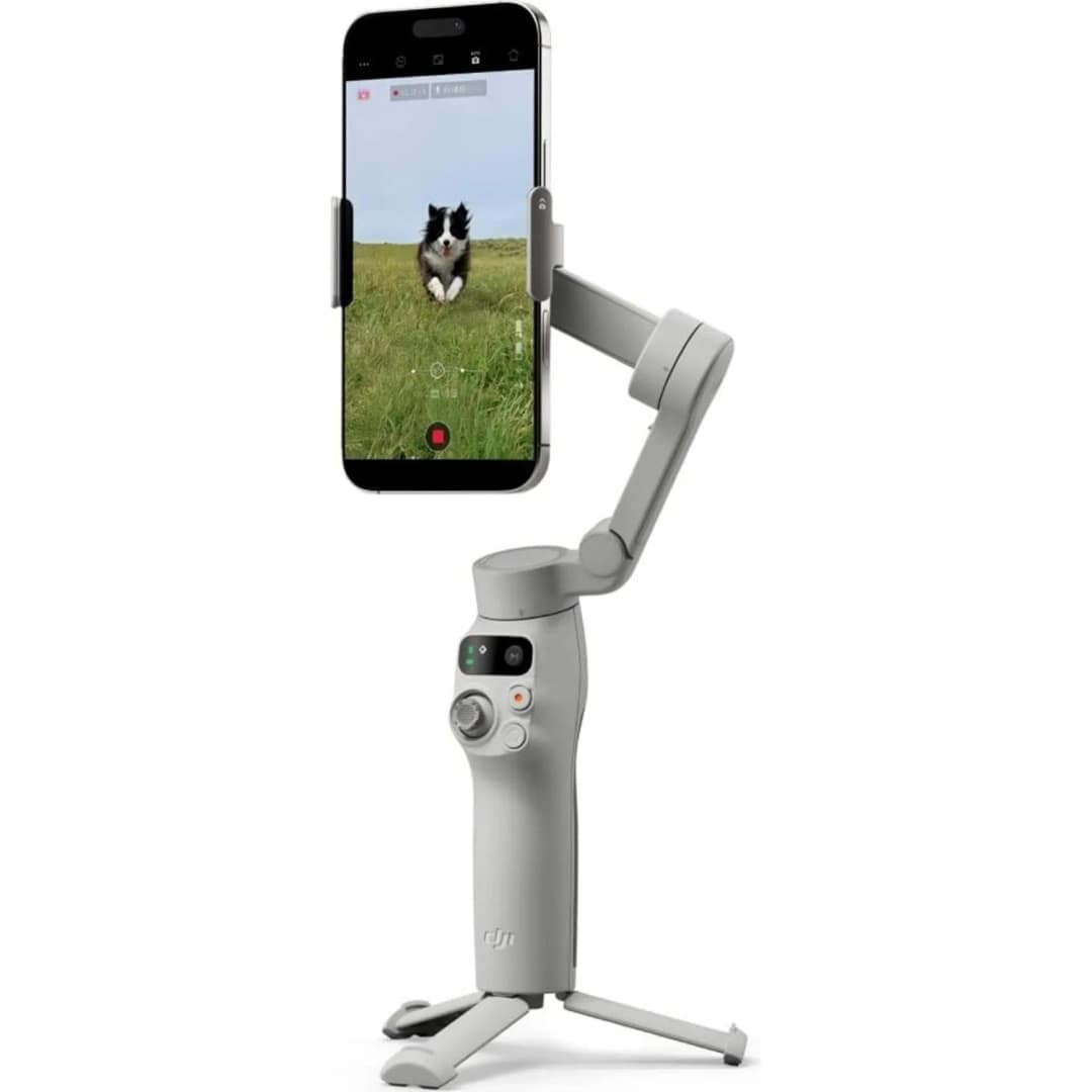 Электрический стабилизатор DJI Osmo Mobile 7 Platinum Gray — фото 3