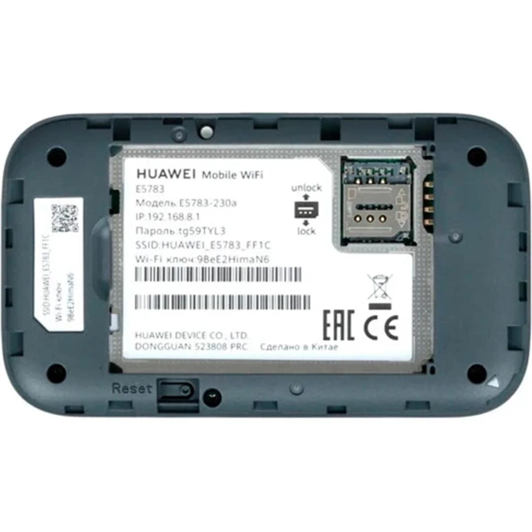 Модем Huawei 4G Mobile 3 E5783-230a Wi-Fi, Black  — фото 4