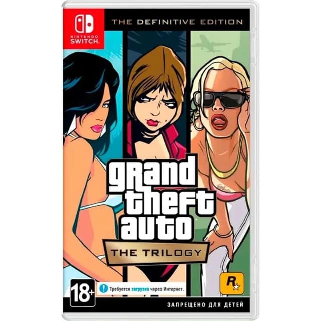 Игра Rockstar Games Grand Theft Auto: The Trilogy - The Definitive Edition
