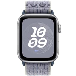 Ремешок Apple Watch 46mm Nike Sport Loop, Grey/Blue — фото 3