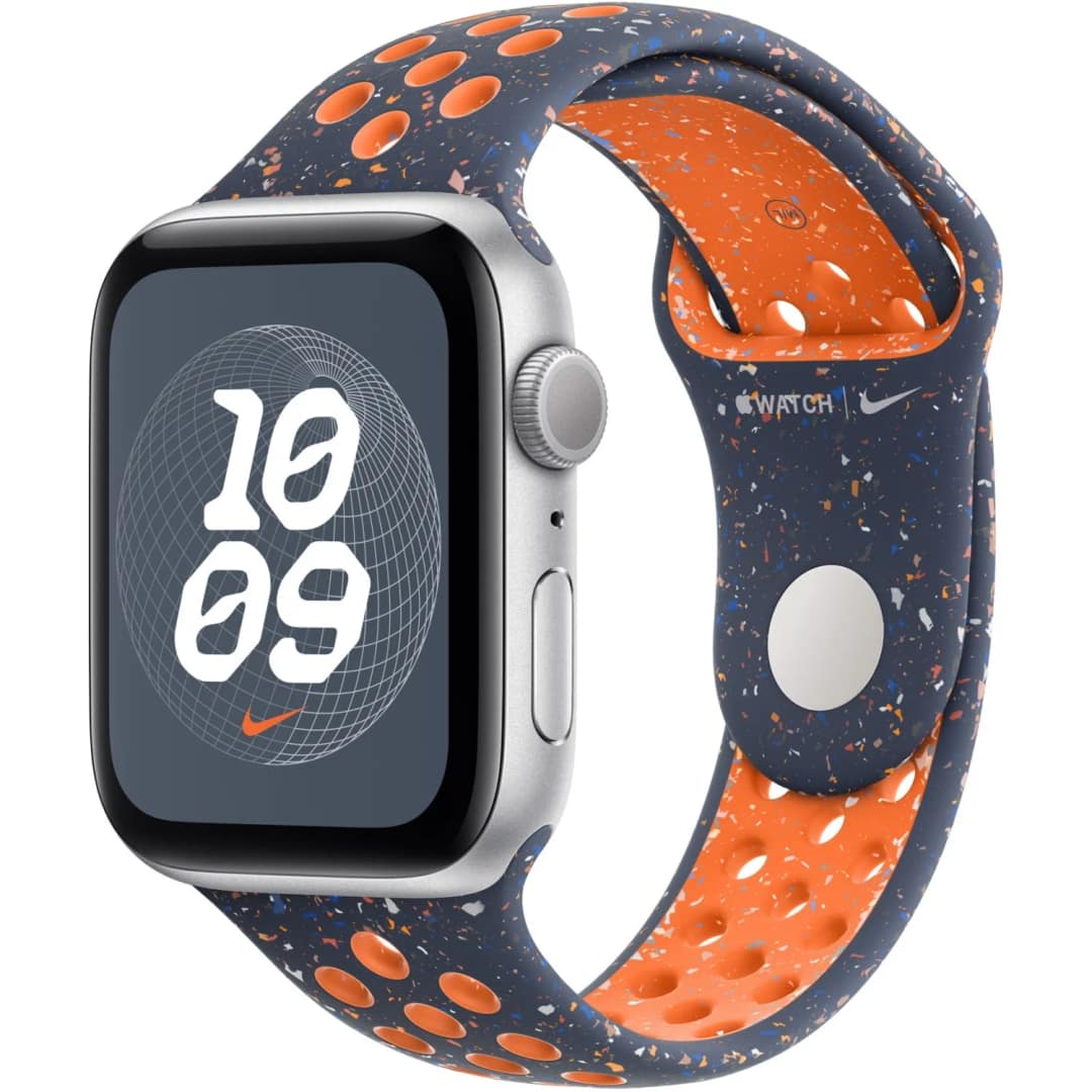 Ремешок Apple Watch 46mm Nike Sport Band M L, Blue Flame — фото 2