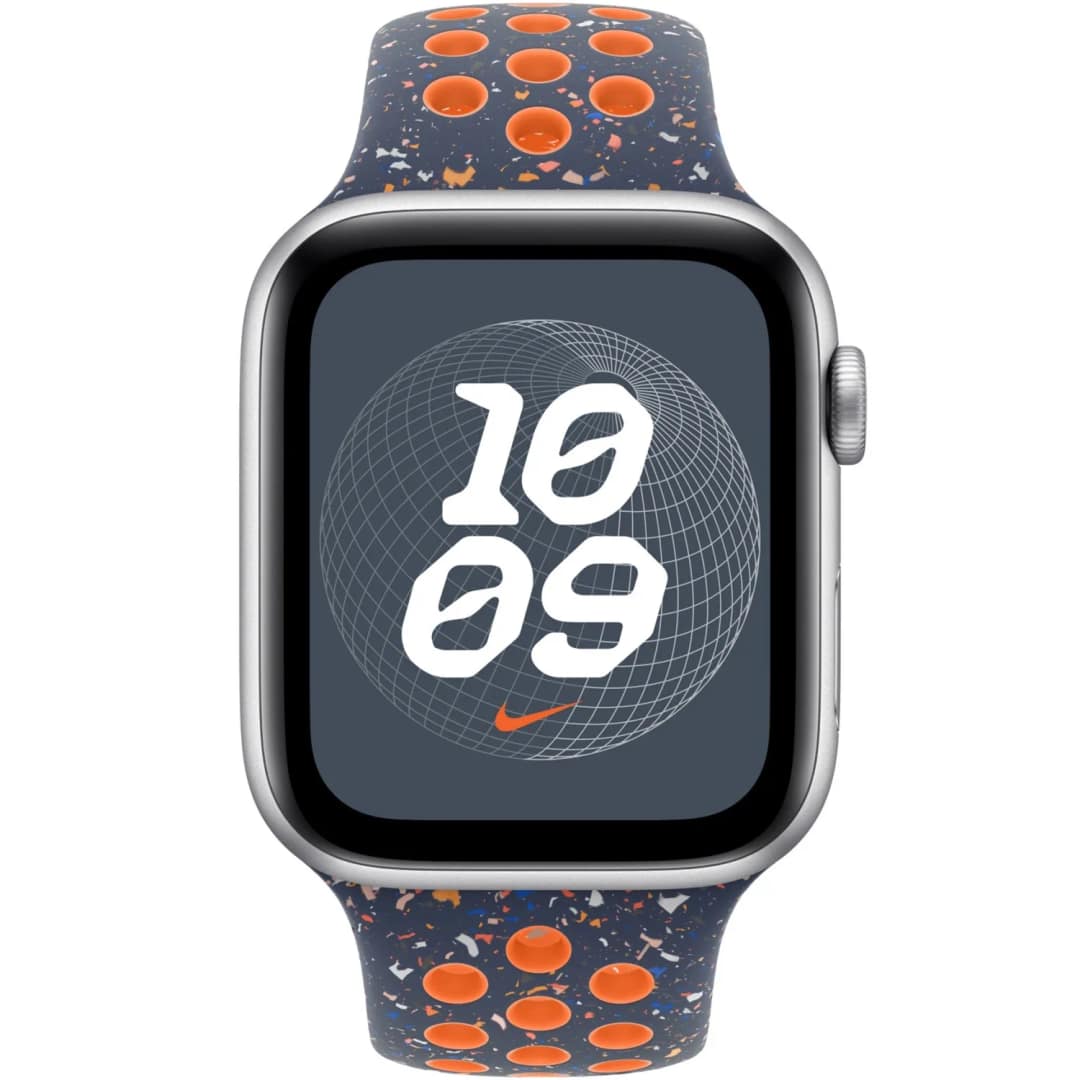 Ремешок Apple Watch 46mm Nike Sport Band M L, Blue Flame — фото 3