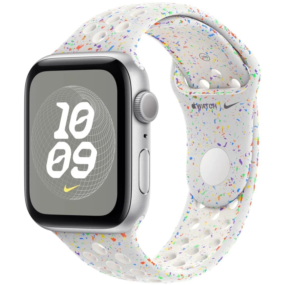 Ремешок Apple Watch 46mm Nike Sport Band S M, Pure Platinum — фото 2