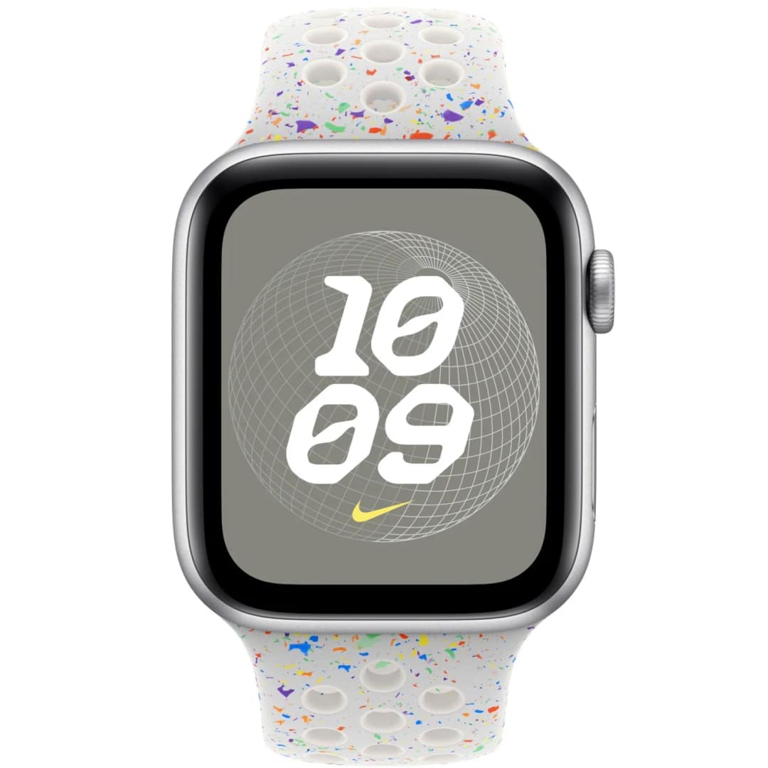 Ремешок Apple Watch 46mm Nike Sport Band S M, Pure Platinum — фото 3