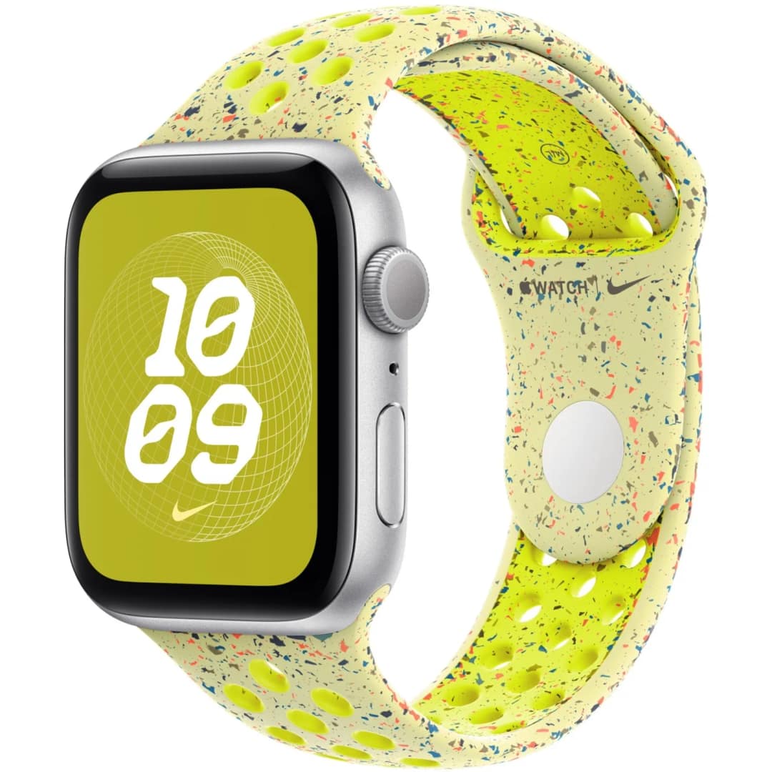 Ремешок Apple Watch 46mm Nike Sport Band M L, Volt Splash — фото 2