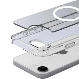 Чехол Gurdini Alba Series Protective with MagSafe для iPhone 16e Clear — фото 5