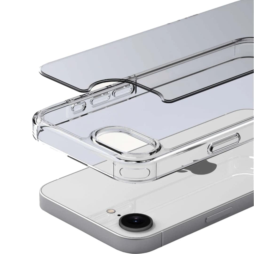 Чехол Gurdini Alba Series Protective для iPhone 16e Clear — фото 5