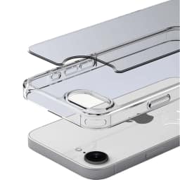 Чехол Gurdini Alba Series Protective для iPhone 16e Clear — фото 5