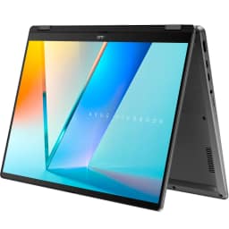 Ноутбук ASUS VivoBook 14 Flip TP3407SA-QL055W 14 WUXGA OLED i7-256V Ultra SSD, Matte Gray — фото 1
