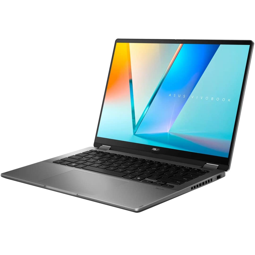 Ноутбук ASUS VivoBook 14 Flip TP3407SA-QL055W 14 WUXGA OLED i7-256V Ultra SSD, Matte Gray — фото 4
