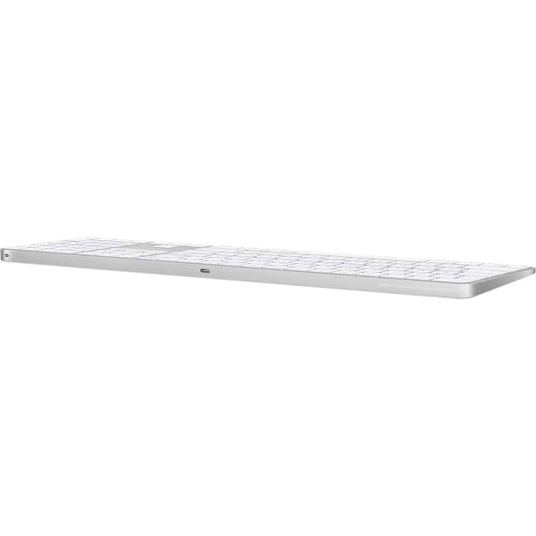 Клавиатура Apple Magic Keyboard with Touch ID and Numeric Keypad USB-C, White — фото 2