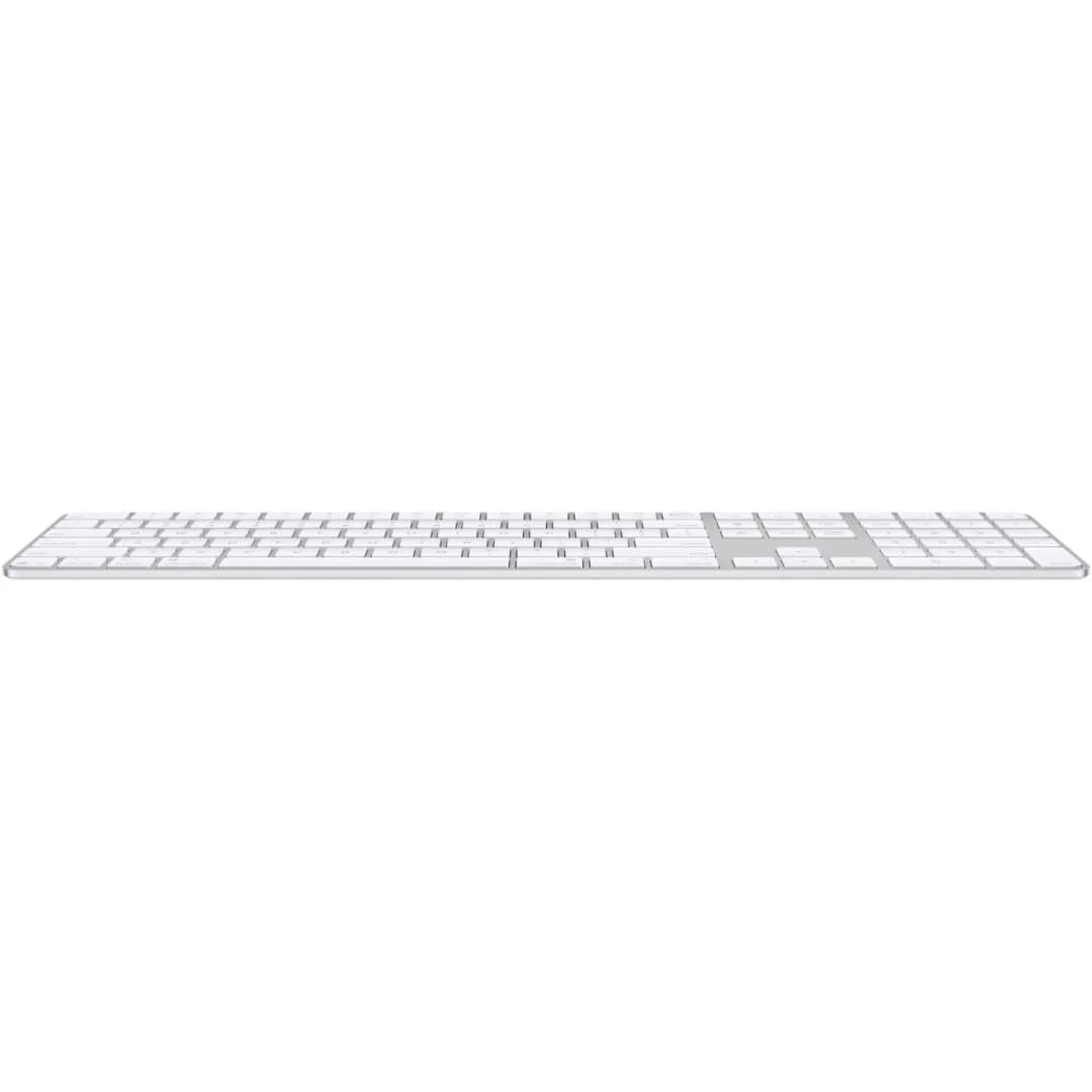 Клавиатура Apple Magic Keyboard with Touch ID and Numeric Keypad USB-C, White — фото 4