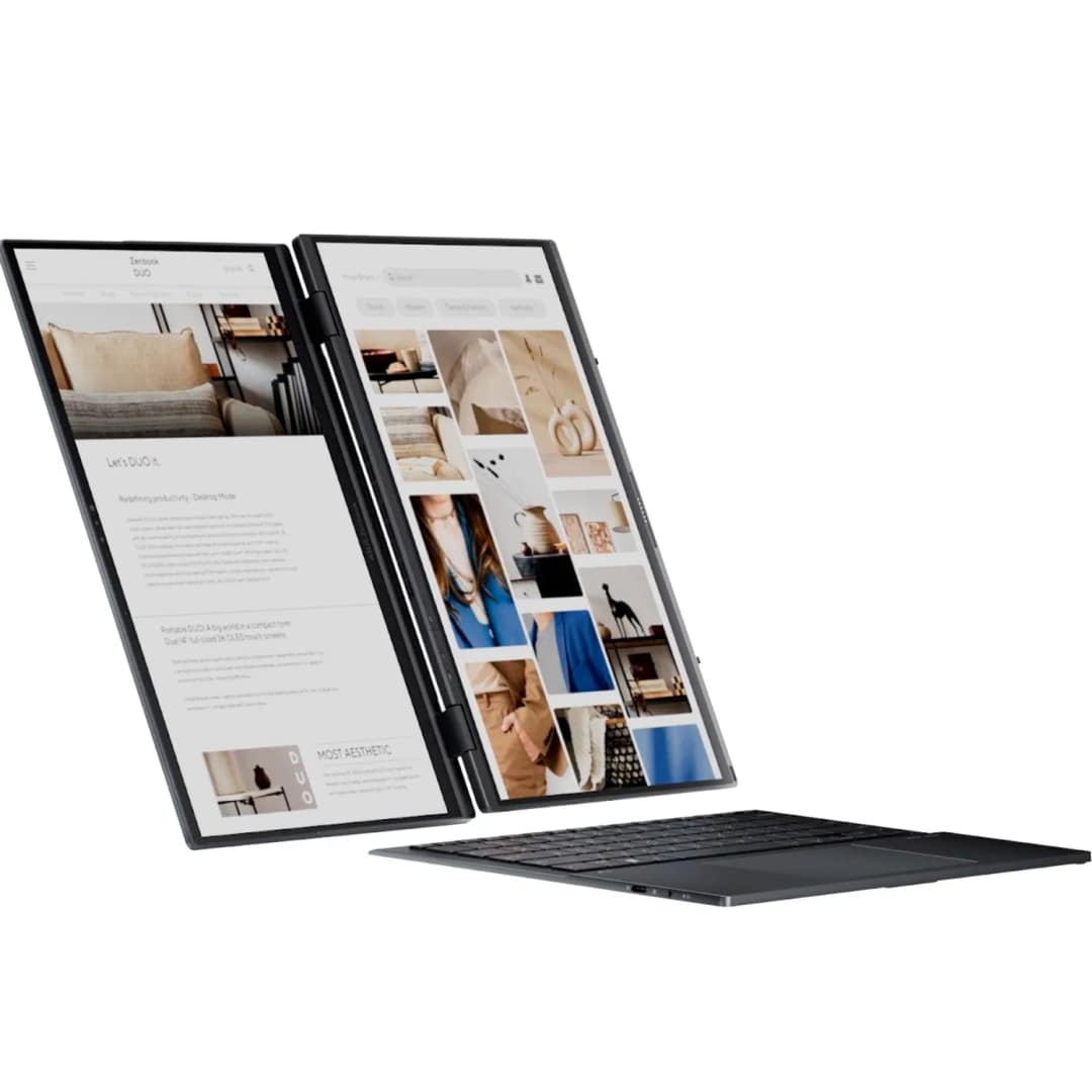 Ноутбук ASUS Zenbook Duo UX8406MA-QL182W 14 FHD OLED i7-155U Ultra SSD, Inkwell Gray — фото 2