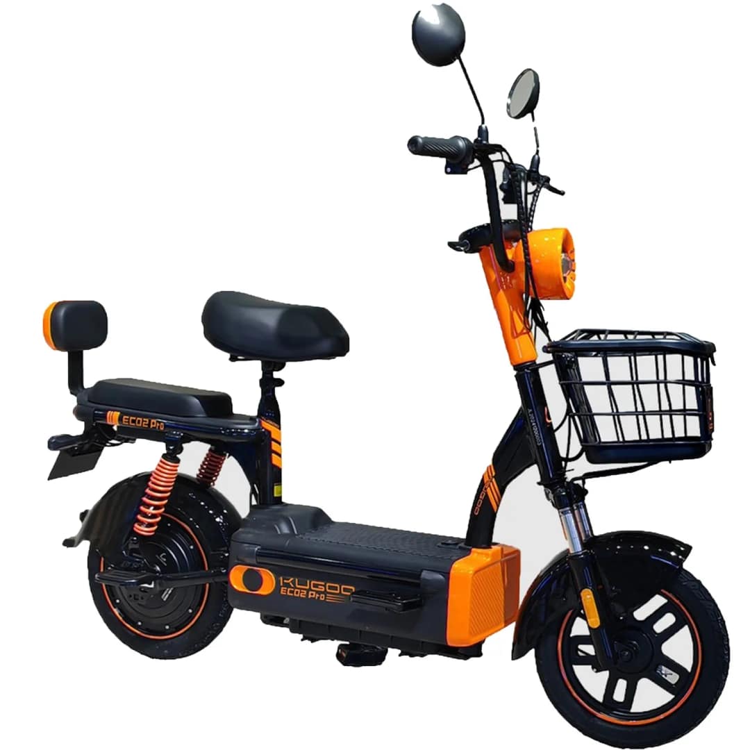 Электроскутер Kugoo Kirin EC02 Pro, Black — фото 2