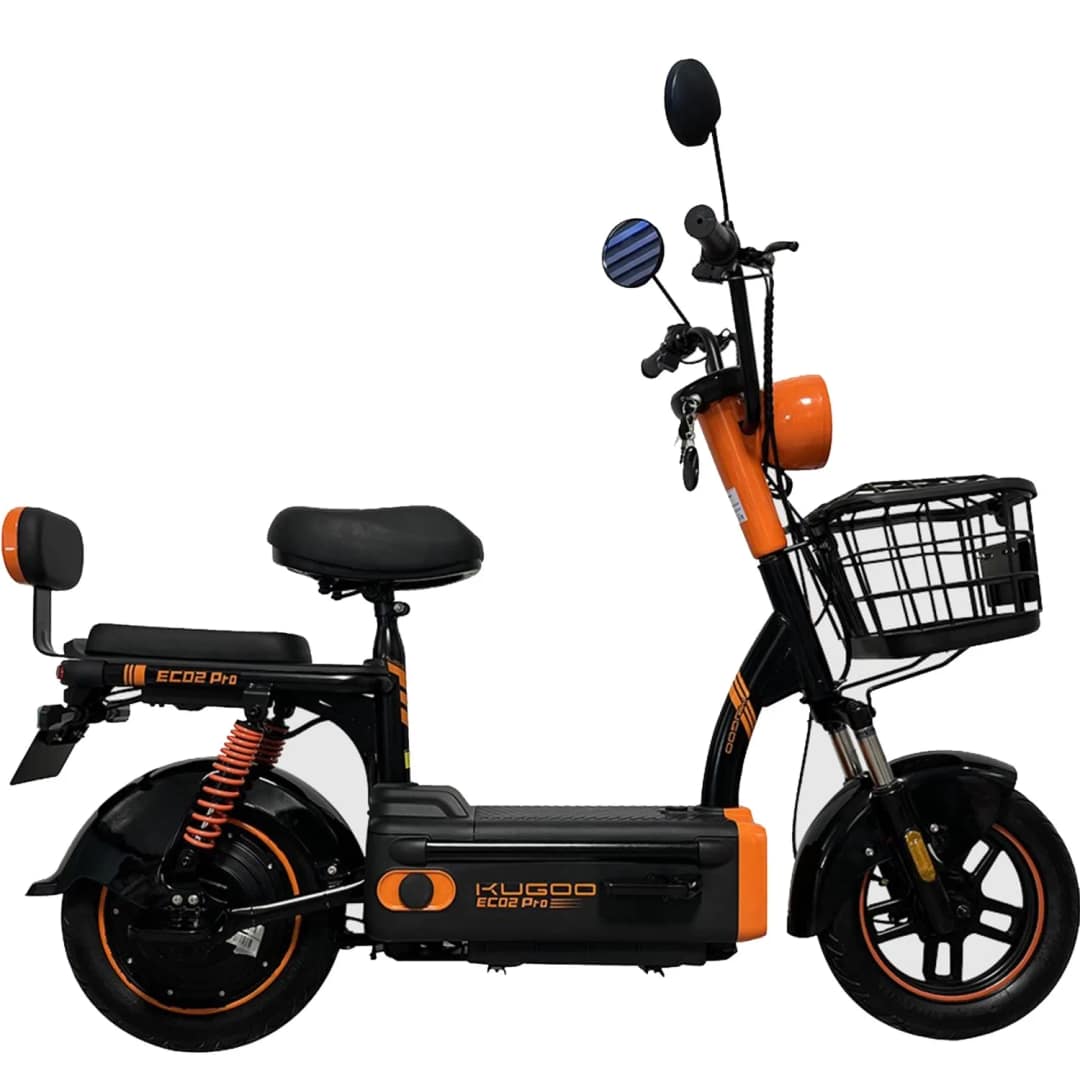 Электроскутер Kugoo Kirin EC02 Pro, Black — фото 3