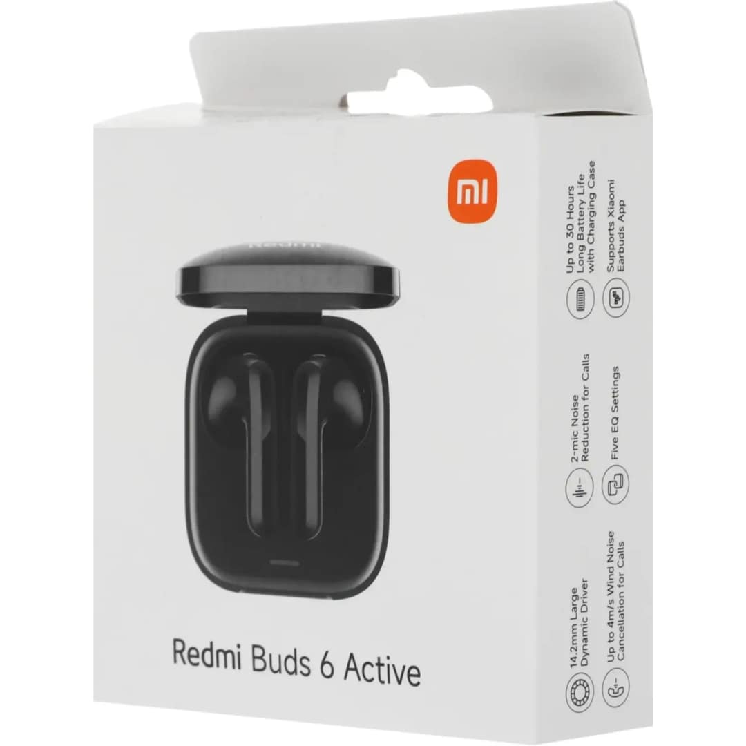 Наушники Xiaomi Redmi Buds 6 Active, Black — фото 7