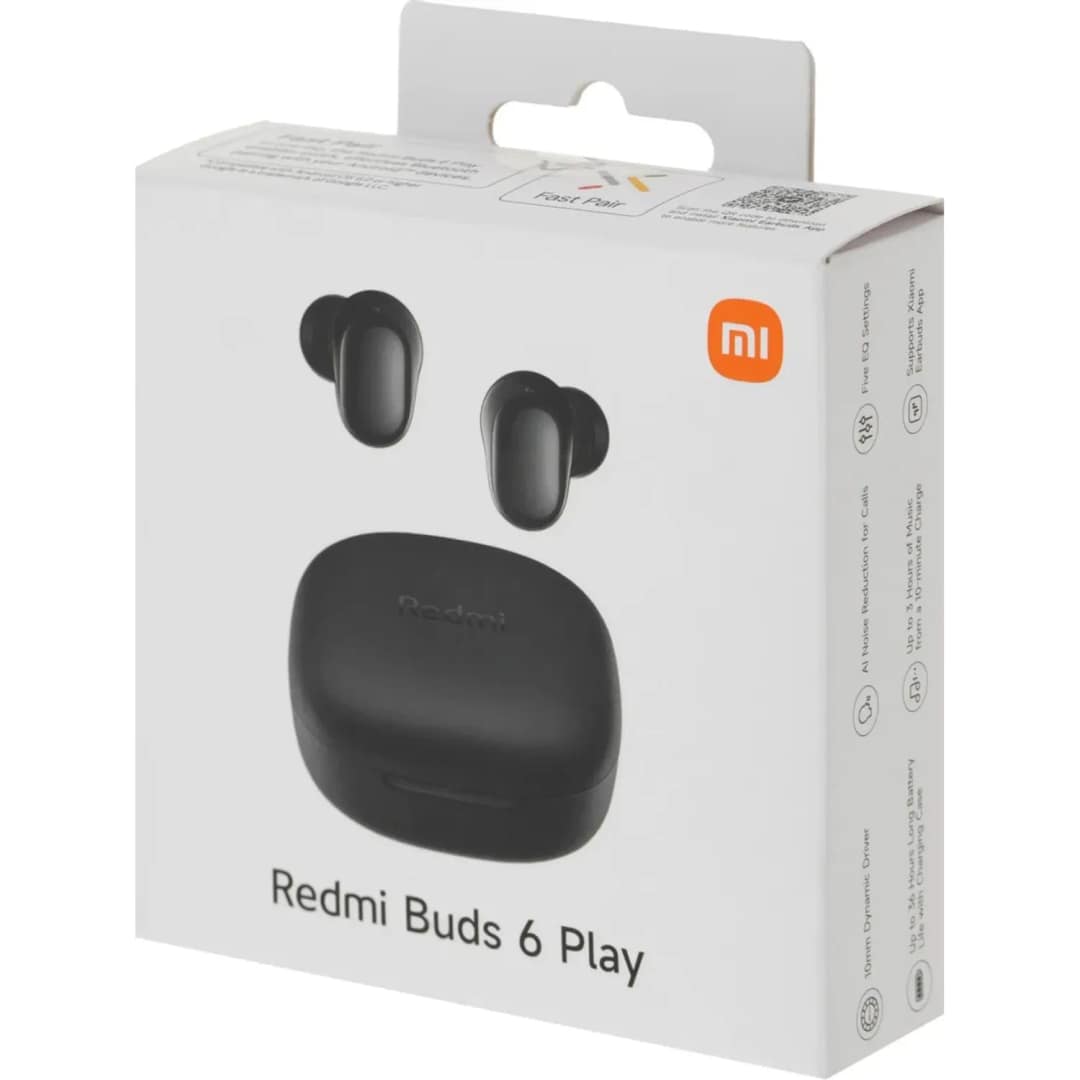 Наушники Xiaomi Redmi Buds 6 Play, Black — фото 10