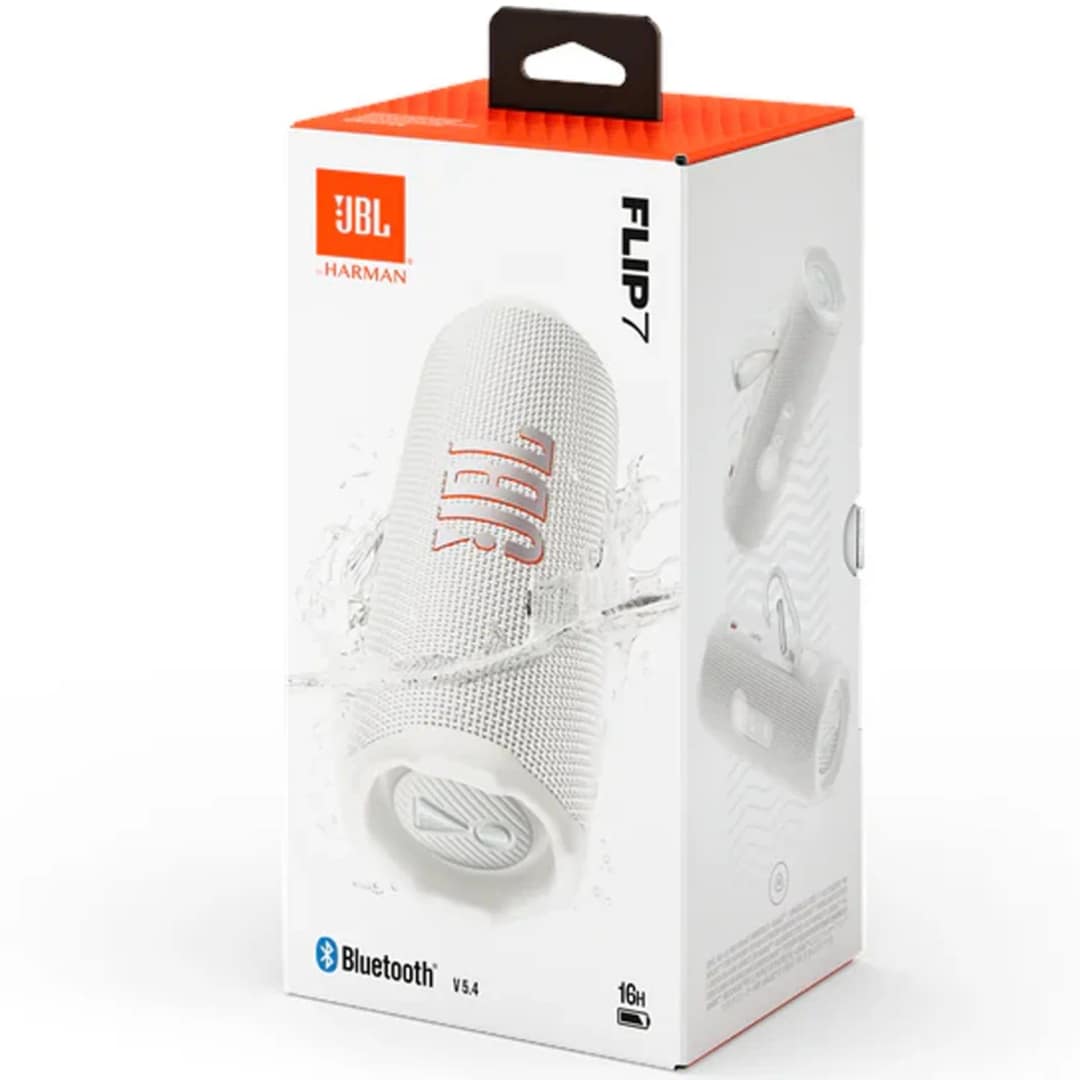 Портативная колонка JBL Flip 7, White — фото 6