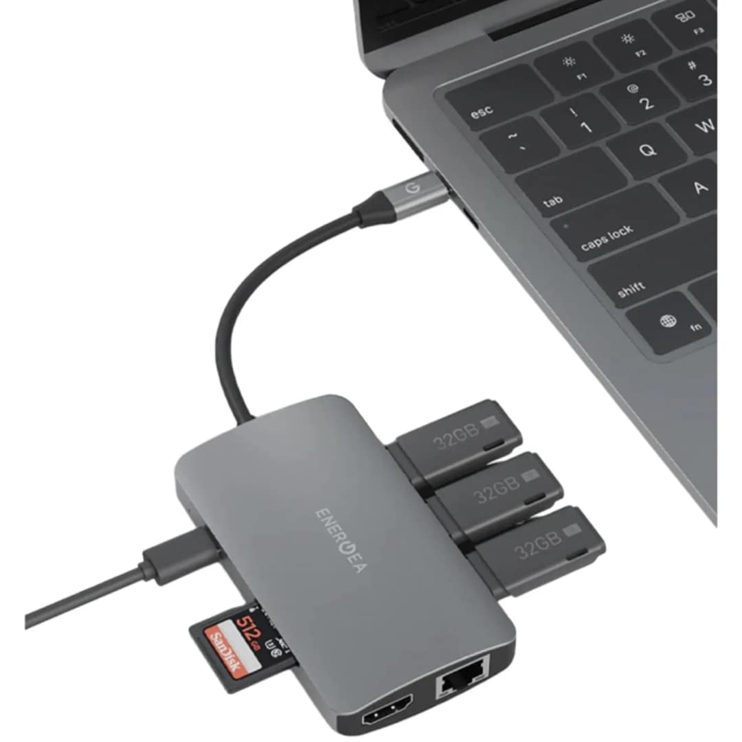 Адаптер EnergEA AluHub HD Pro 2 Space Gray — фото 2