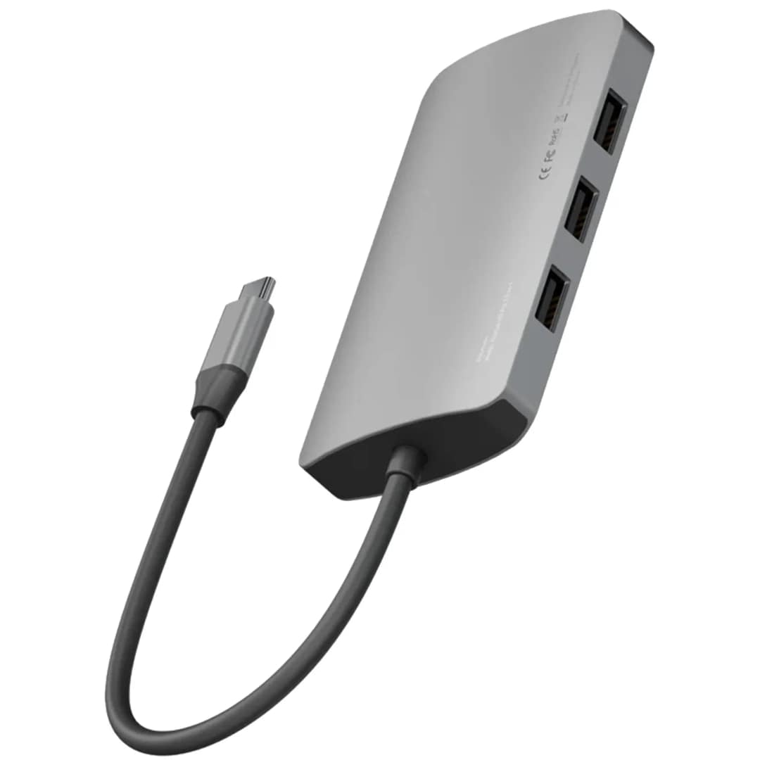 Адаптер EnergEA AluHub HD Pro 2 Space Gray — фото 3