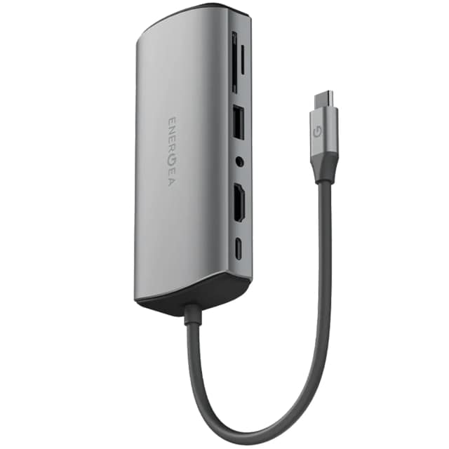 Адаптер EnergEA AluHub Max 100W USB-C Space Gray