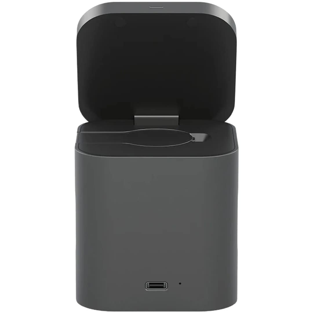 Беспроводное зарядное устройство EnergEA MagCube Qi2 Certified 3-in-1 Wireless Charger Space Grey — фото 3