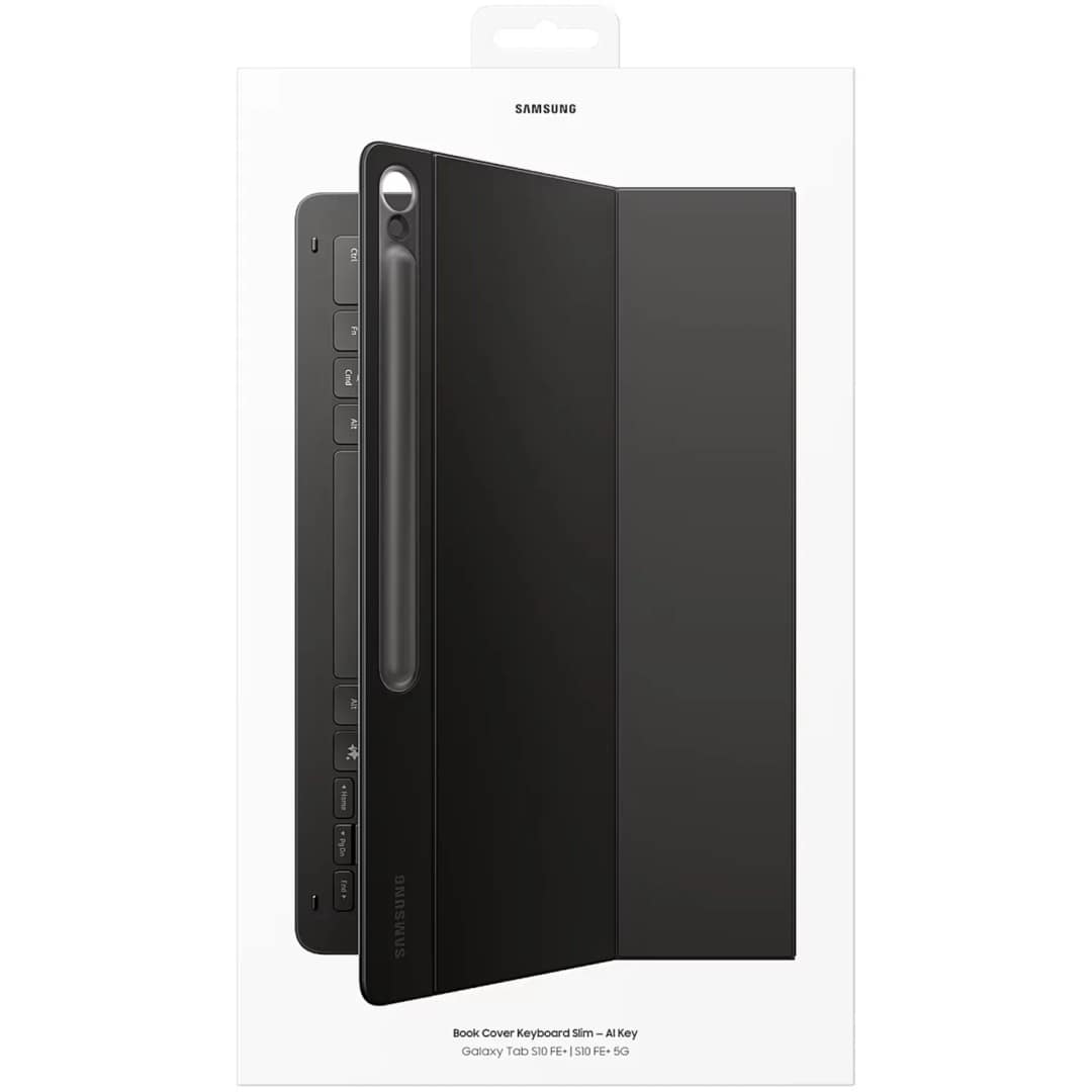 Чехол-клавиатура Samsung Book Cover Keyboard Slim AI Key для Galaxy Tab S10 FE Plus Black — фото 10
