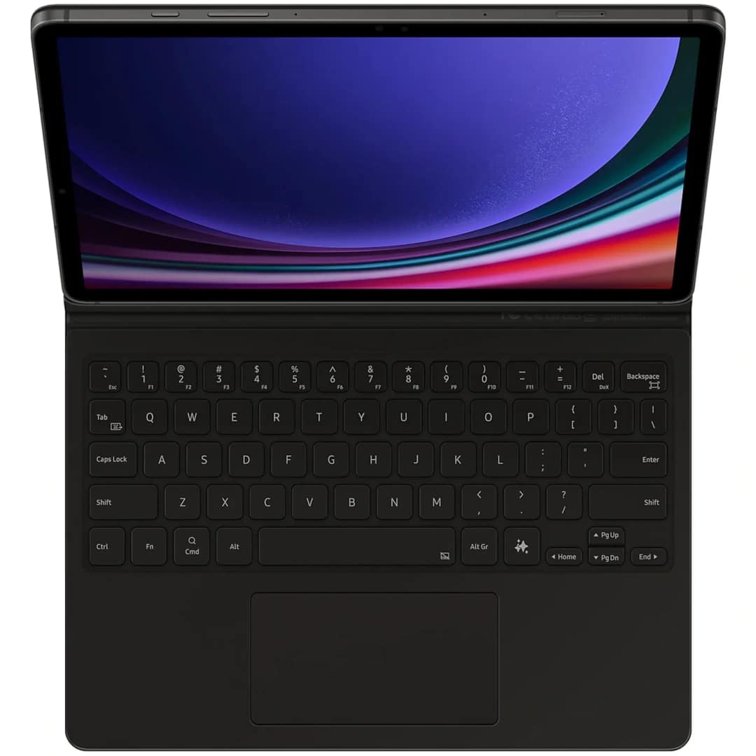 Чехол-клавиатура Samsung Book Cover Keyboard AI Key для Galaxy Tab S10 FE S9 S9 FE, Black — фото 4