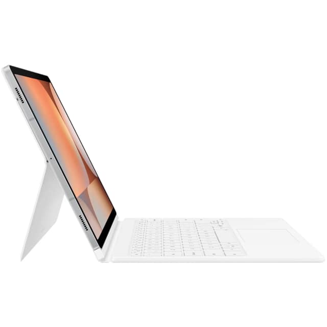Чехол-клавиатура Samsung Book Cover Keyboard AI Key для Galaxy Tab S10 Plus S9 Plus S9 FE Plus, White