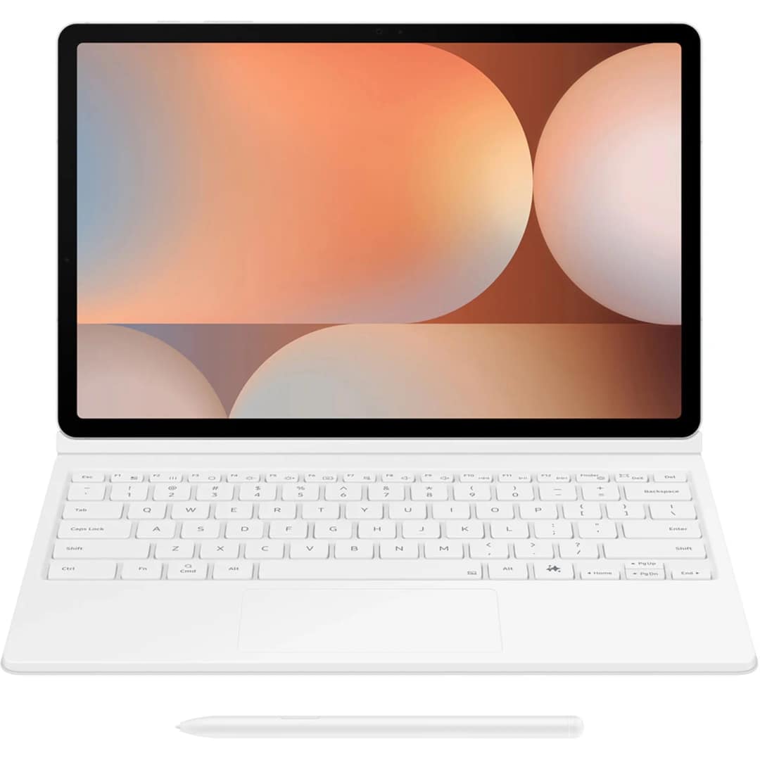 Чехол-клавиатура Samsung Book Cover Keyboard AI Key для Galaxy Tab S10 Plus S9 Plus S9 FE Plus, White — фото 7