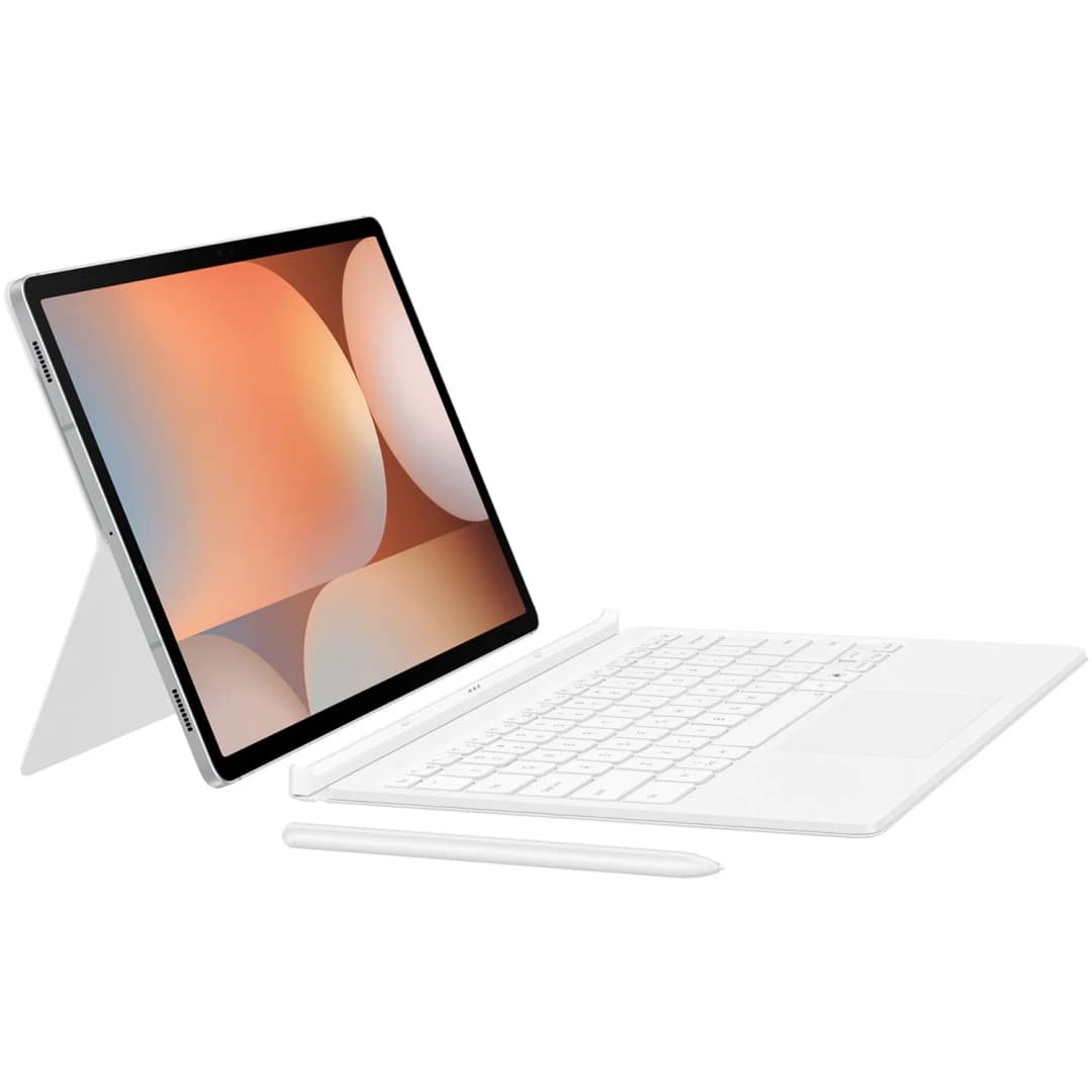 Чехол-клавиатура Samsung Book Cover Keyboard AI Key для Galaxy Tab S10 Plus S9 Plus S9 FE Plus, White — фото 9
