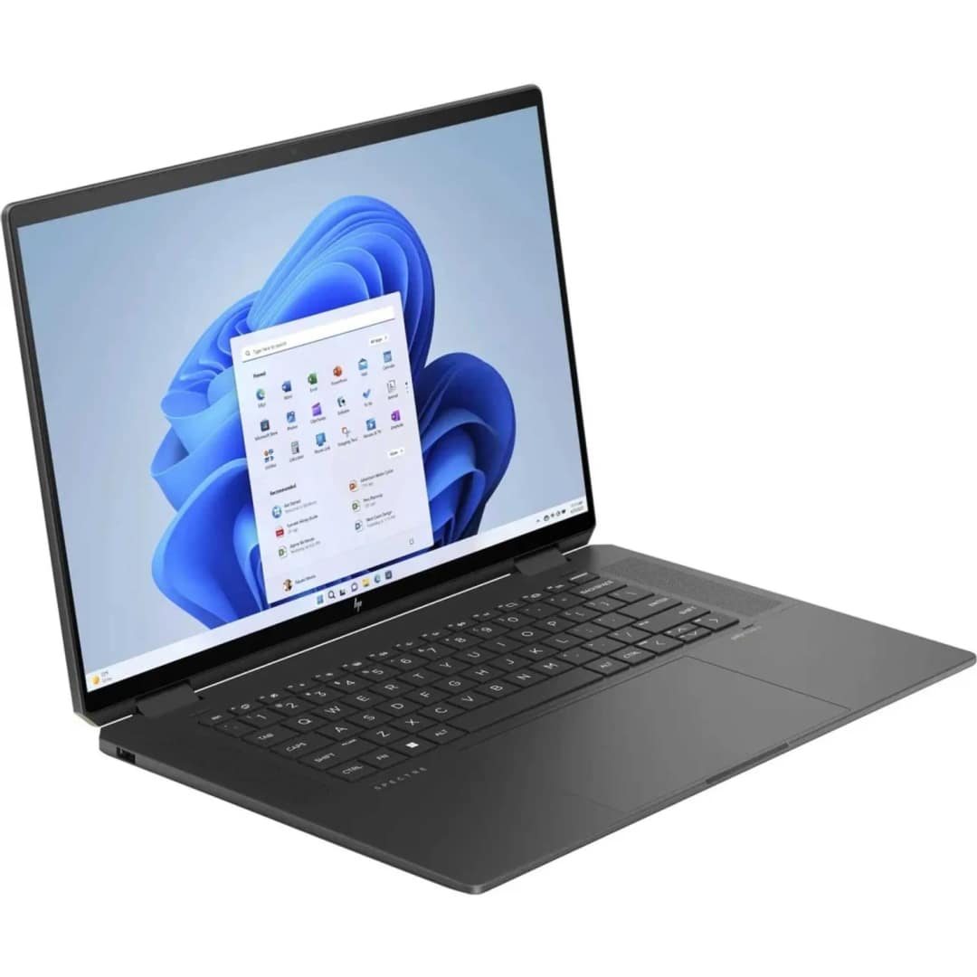 Ноутбук HP Spectre x360 16-aa0003ci 16 WQUXGA IPS i7-155H Ultra SSD, Black — фото 4