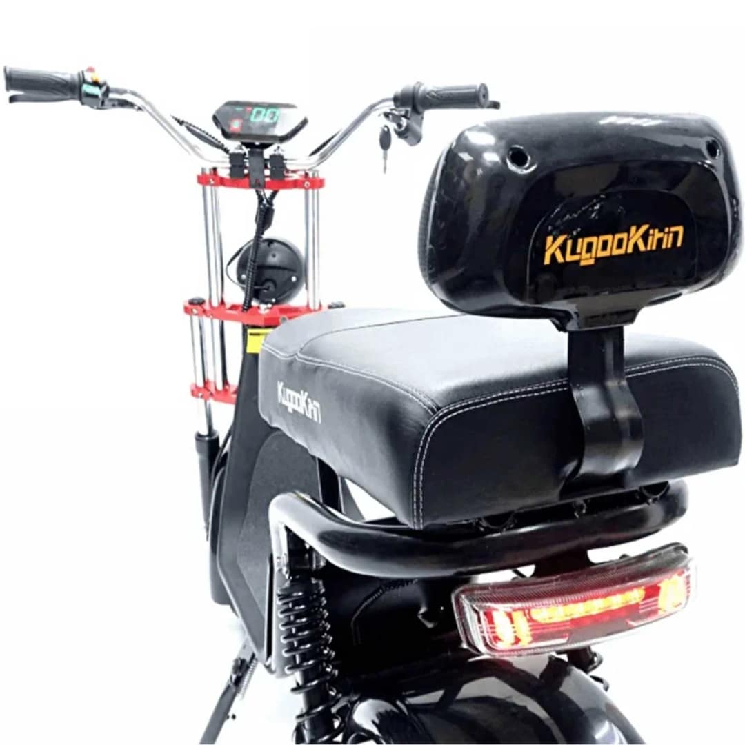 Электроскутер Kugoo Kirin C2, Black — фото 3