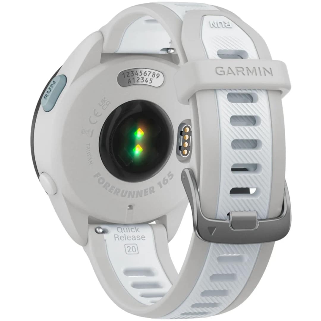 Смарт-часы Garmin Forerunner 165, Mist Gray/Whitestone — фото 2